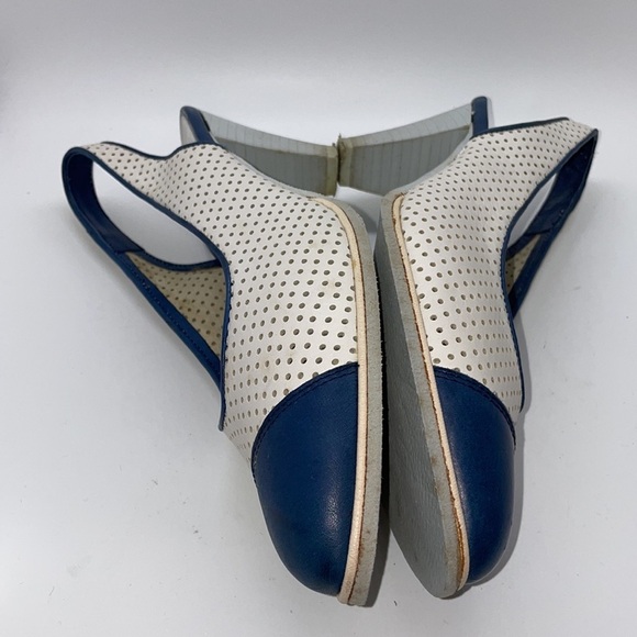 Vintage Jordache sling back shoes, made in Italy, size - 7 1/2M - Picture 4 of 6